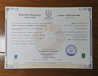 King Saud University degree