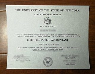 New York CPA license