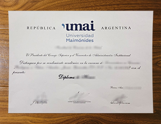 Universidad Maimónides degree