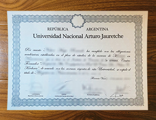 Universidad Nacional Arturo Jauretche degree