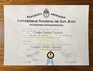 Universidad Nacional de San Juan degree