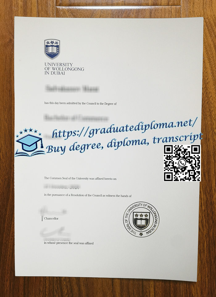 University of Wollongong in Dubai diploma