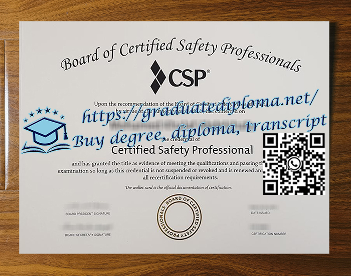 CSP-certificate
