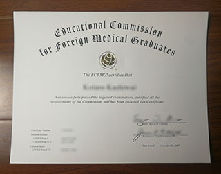 ECFMG certification