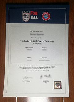 FA Level 4 in Coaching Football