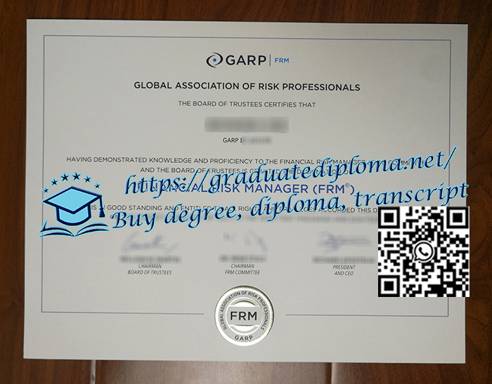 FRM-certificate