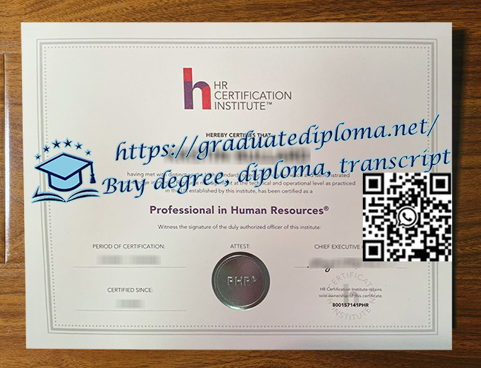 HRCI-PHR-certificate