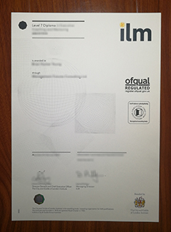 ILM Level 7 diploma