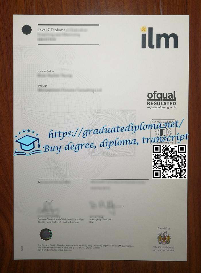 ILM Level 7 diploma