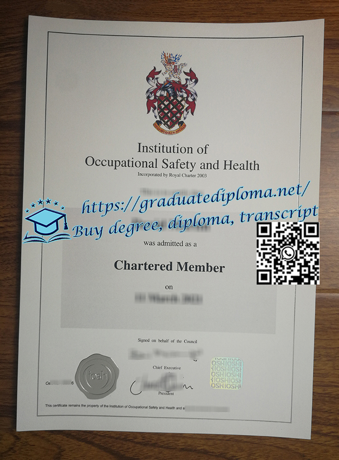 IOSH-certificate