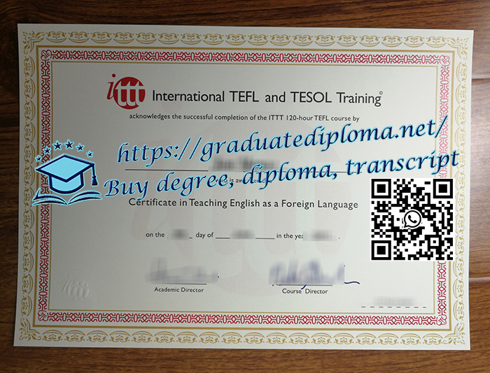 ITTT TESOL certificate