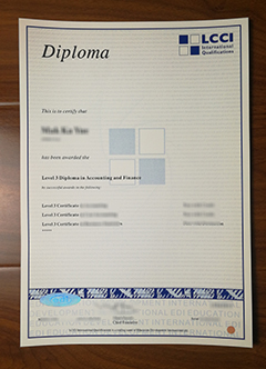 LCCI level 3 diploma