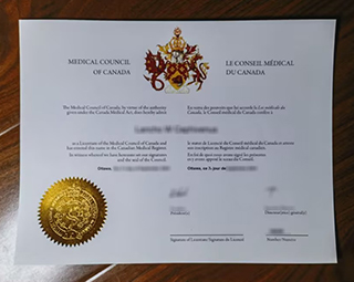 Medical Council of Canada license