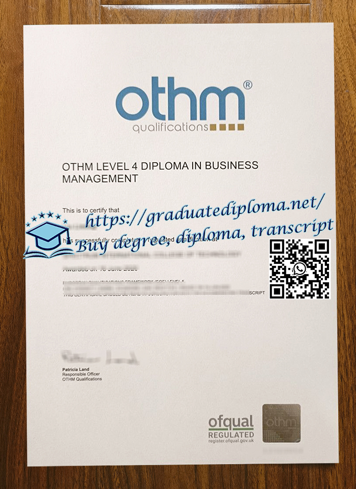 OTHM Level 4 diploma