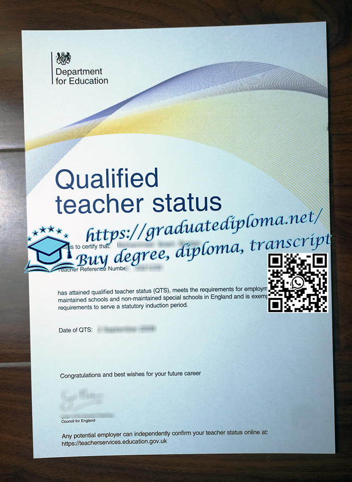 QTS certificate