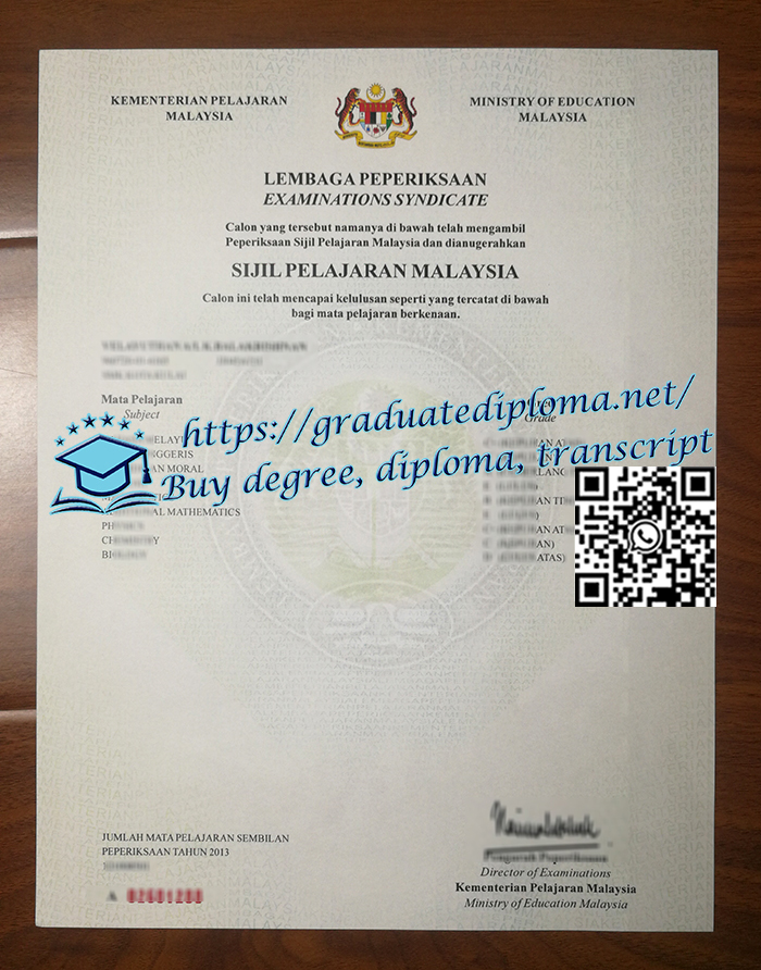 SPM-certificate