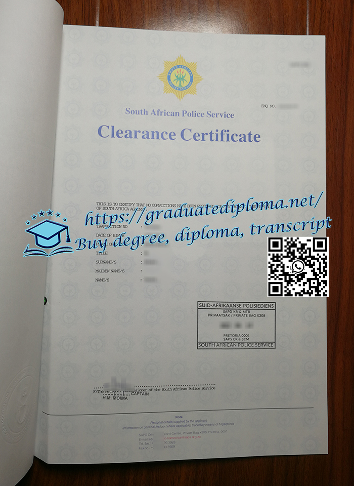 South PC certificate