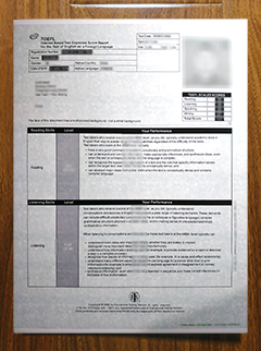 TOEFL transcript