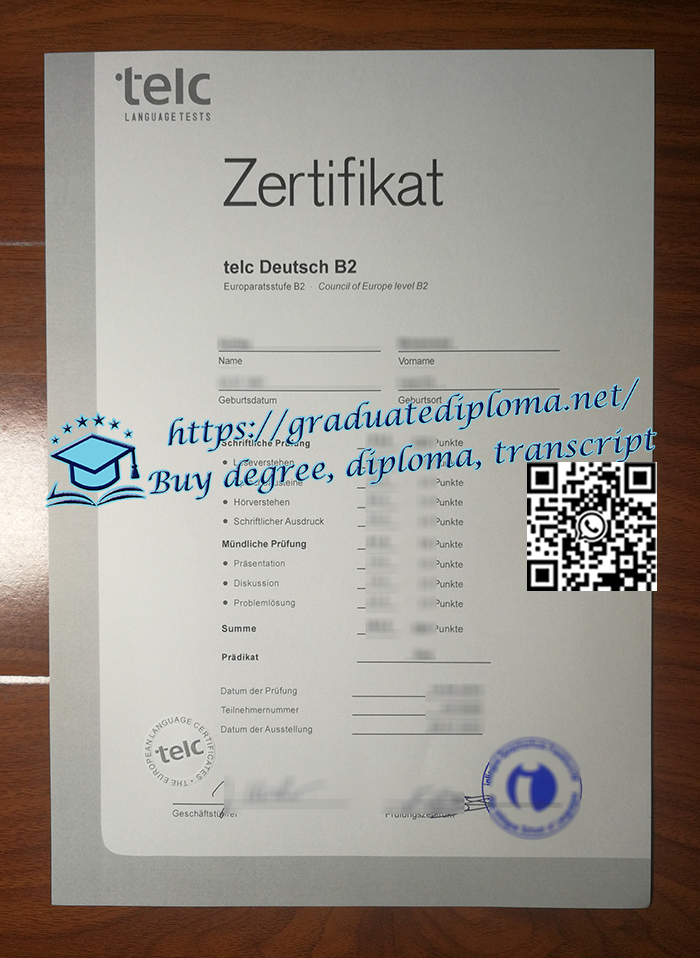 Telc-Deutsch-B2-certification