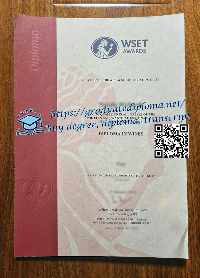 WSET diploma