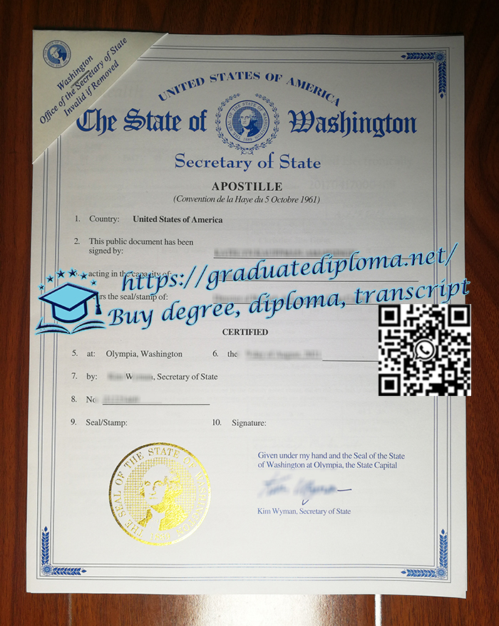 Washington-Apostille
