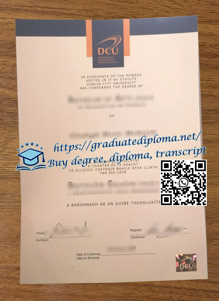 Dublin City University degree