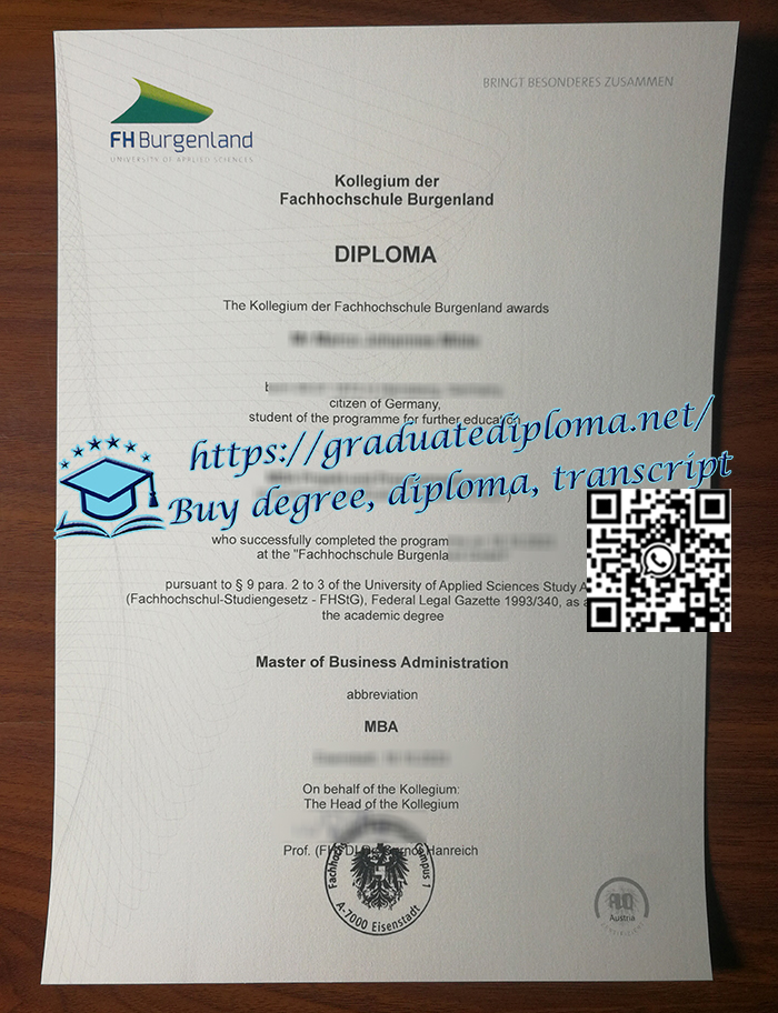 FH-Burgenland-degree