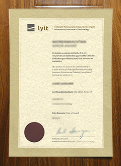 Letterkenny Institute of Technology diploma