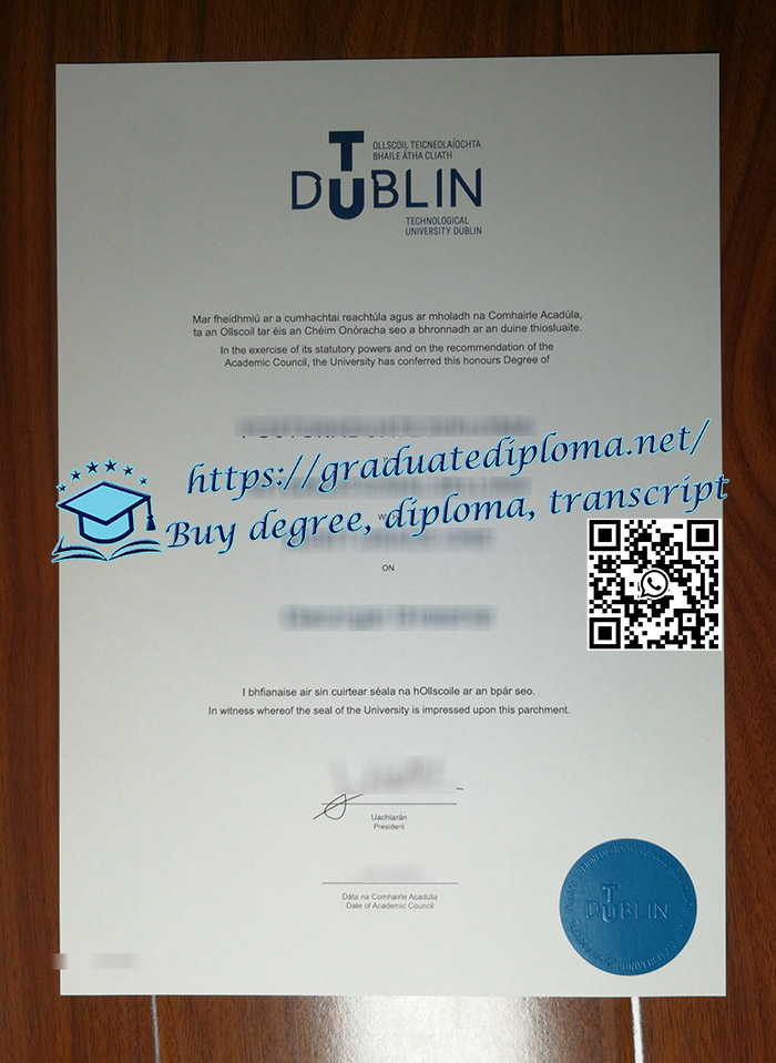 Technological University Dublin degree