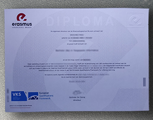 Erasmus Hogeschool Brussel diploma