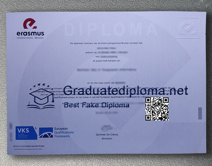 Erasmus Hogeschool Brussel diploma