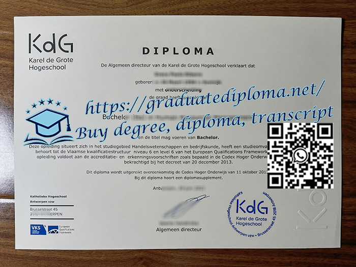 Karel-de-Grote-Hogeschool-diploma