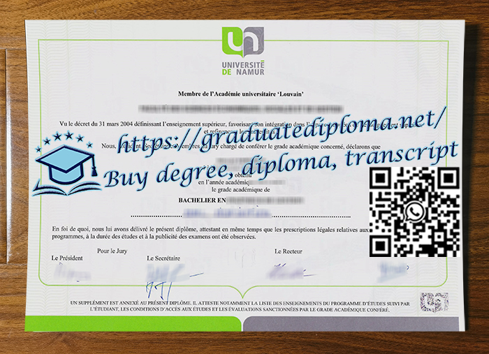 Universite-de-Namur-diploma