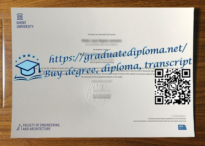 Universiteit-Gent-diploma