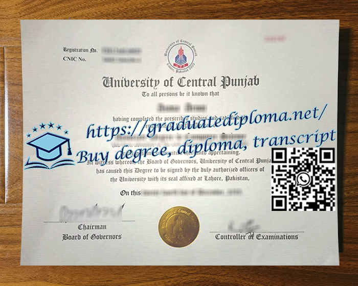 University-of-Central-Punjab-degree