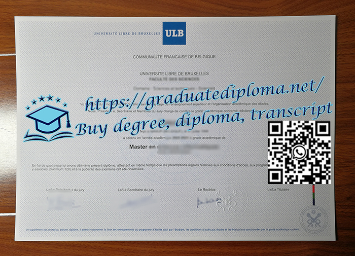 Vrije-Universiteit-Brussel-diploma
