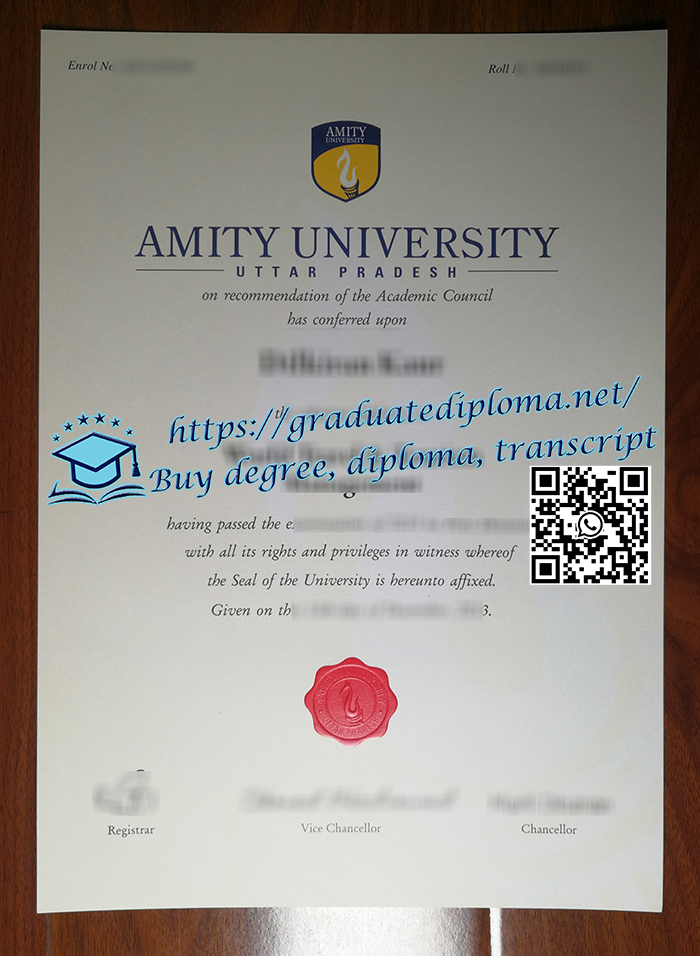 Amity University degree