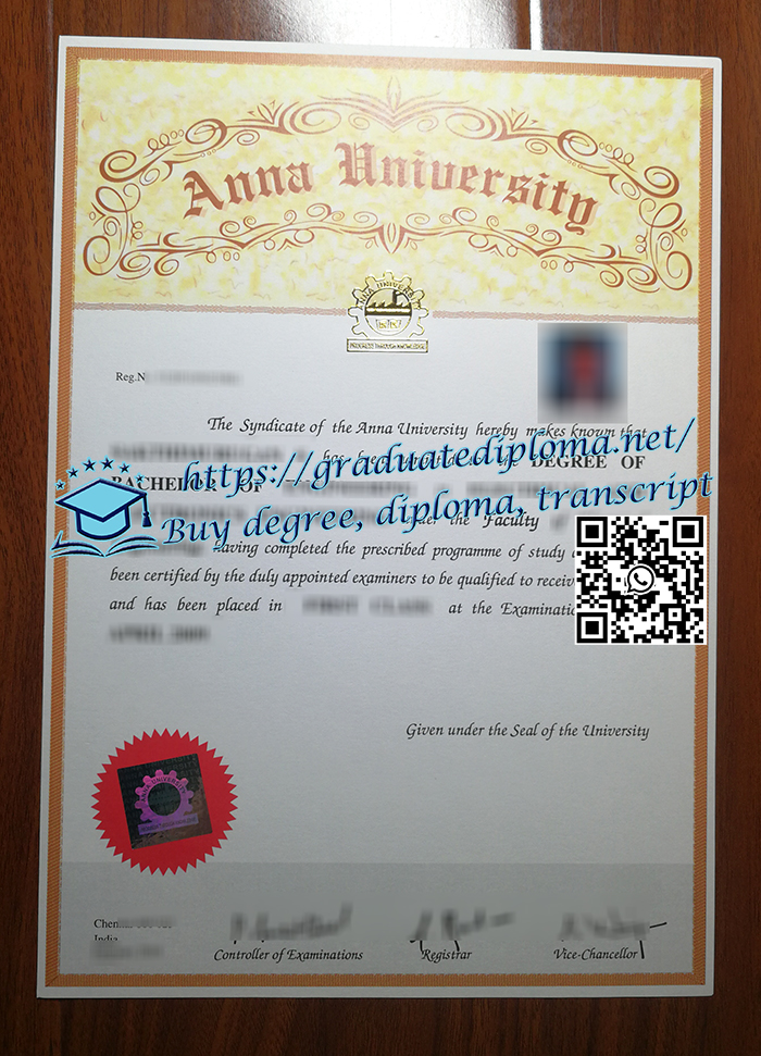 Anna University degree