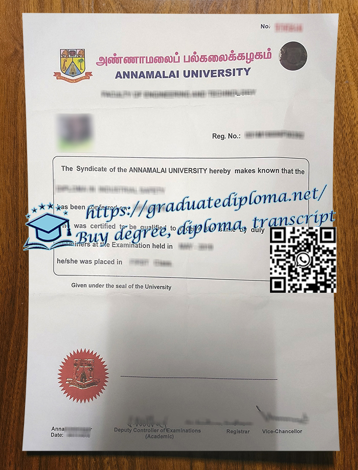 Annamalai-University-degree