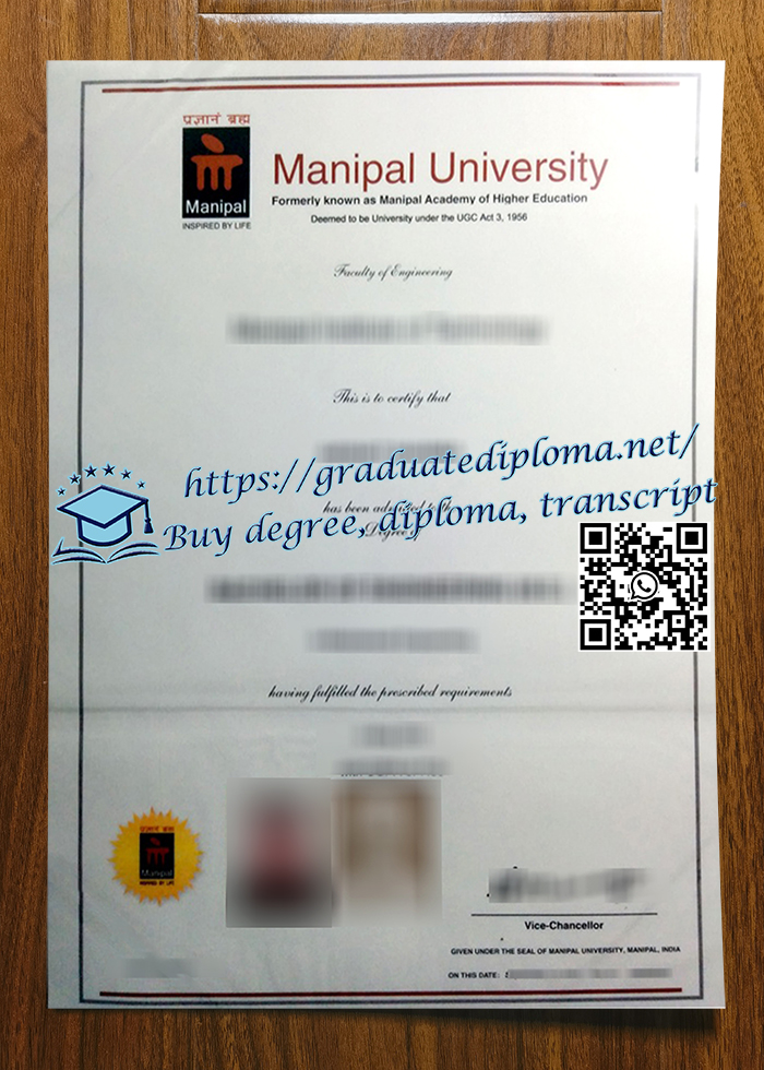 Manipal University degree