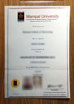 Manipal University diploma