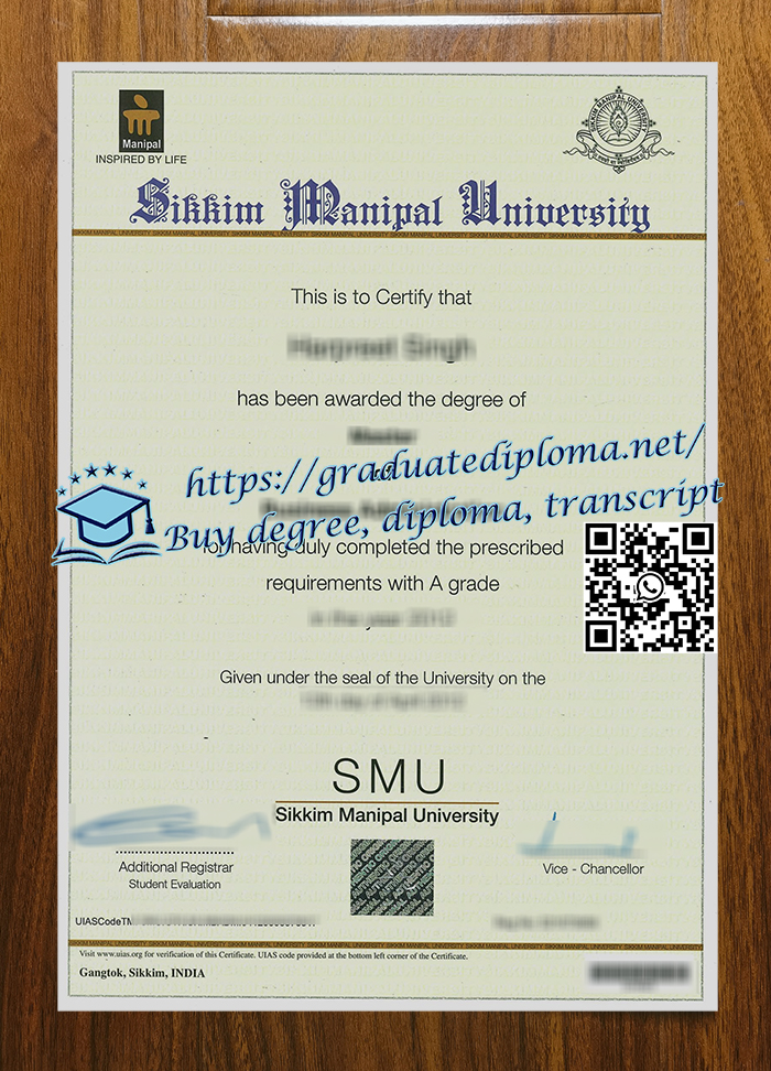 Sikkim Manipal University degree