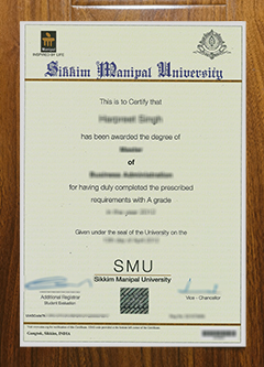 Sikkim Manipal University diploma