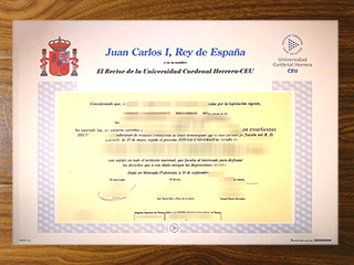 Universidad CEU Cardenal Herrera degree