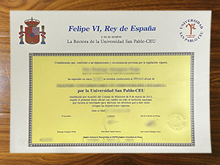 Universidad CEU San Pablo degree