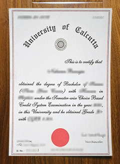 University of Calcutta diploma