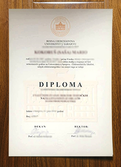 Univerzitet u Sarajevu degree
