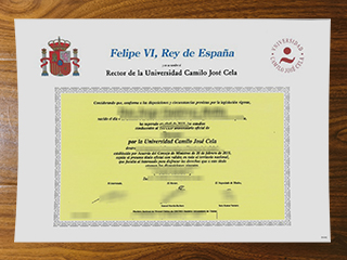 Universidad Camilo José Cela degree