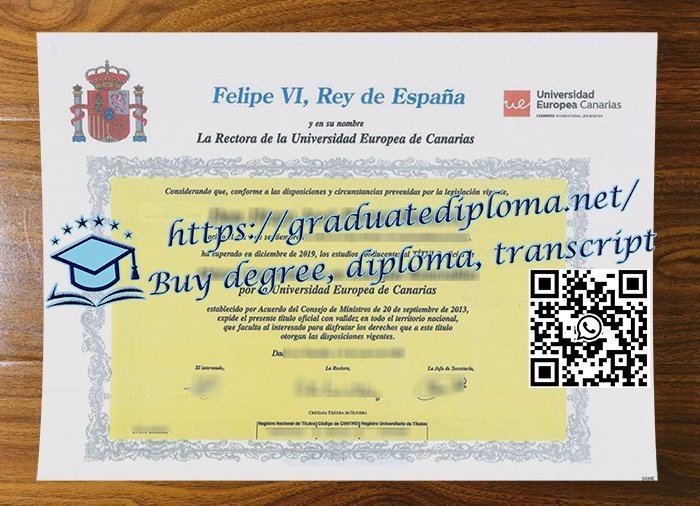 Universidad Europea de Canarias degree