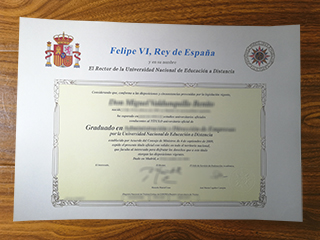 Universidad Nacional de Educación a Distancia degree